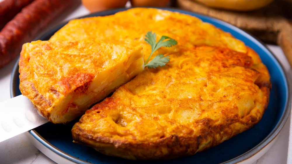 Voici une tortilla caliente au chorizo pour enflammer vos papilles de gourmandise !